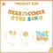 Here Comes the Son Baby Shower Set – Balloons, Cake Topper & Tableware for 25 Guests